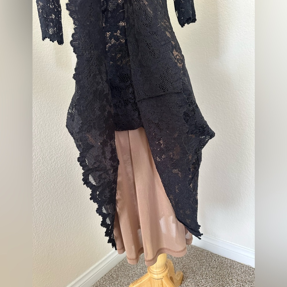 NWOT Cabi Black Lace Dress size M fully lined - Picture 7 of 14